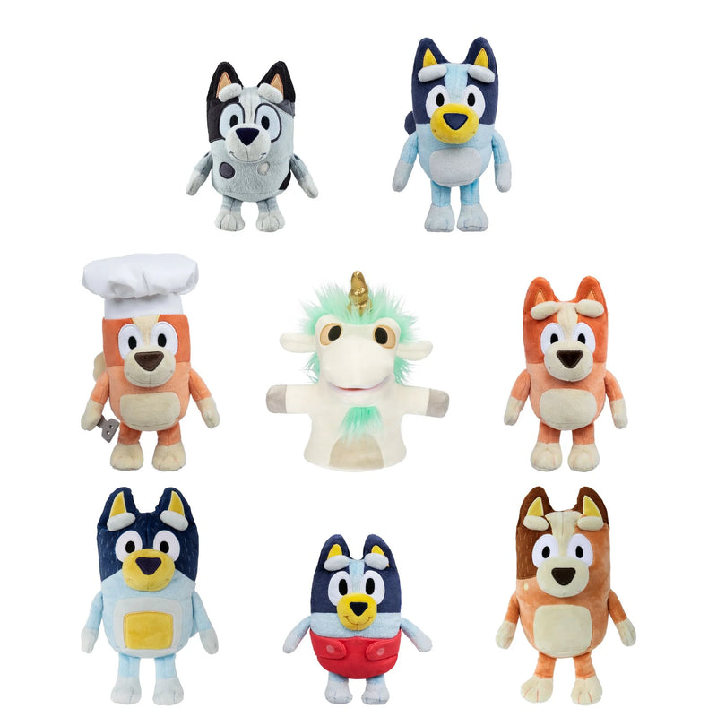 Bluey Plush Soft Toys - Assorted