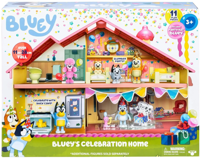 Bluey | Bluey's Birthday Celebration Home Playset