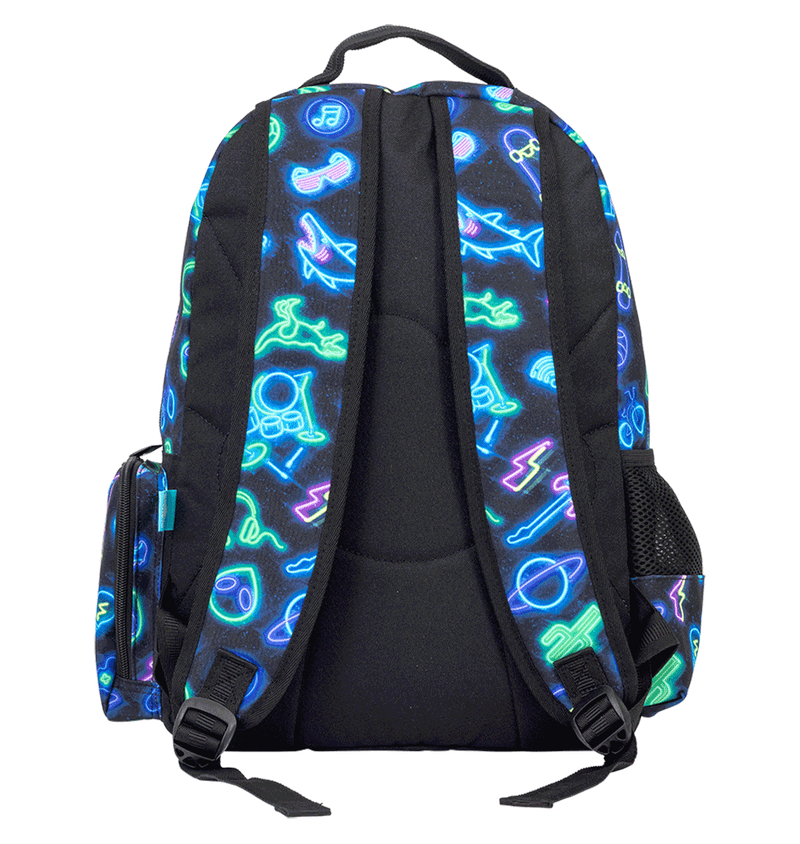 Spencil | Big Kids Backpack - Neon Life