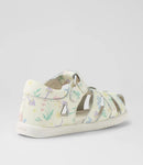 Bobux | SU Girls Tropicana Sandal -White Floral