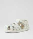 Bobux | Kid+ Girls Tropicana Sandal - White Floral