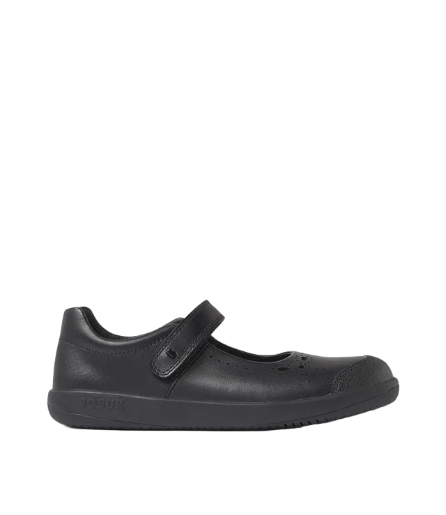 Bobux | KP Rebound Black leather school Shoes
