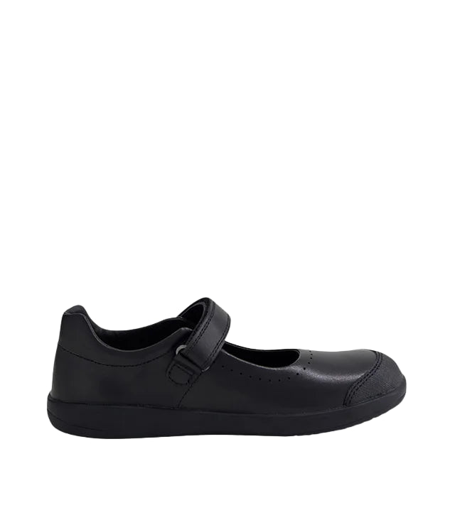 Bobux | KP Rebound Black leather school Shoes
