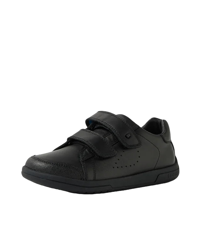 Bobux | Kp Jacks Junior Black Leather Flat Shoes