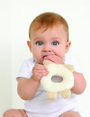 Bunnies By The Bay Ring Rattle - Pink Bunny