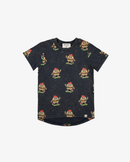 BAND OF BOYS | Navy Wash Burger Tee