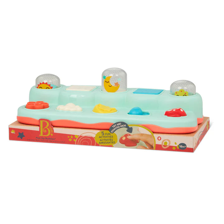 Battat | Pop-Up Buddies Interactive Toy