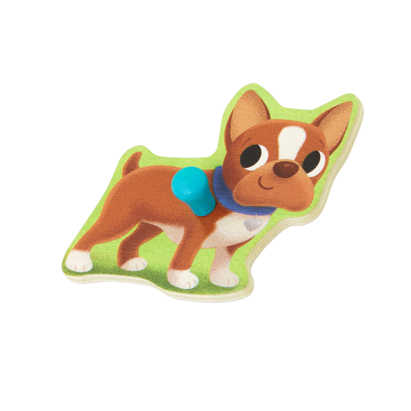 B. Wooden Puzzle - Farmer & Farm Animal