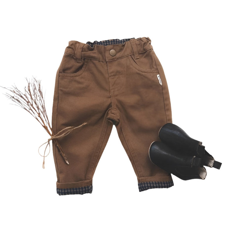 Love Henry | Baby Boys Chino Pant - Brown