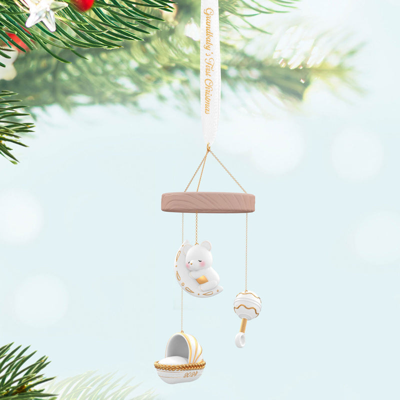 Hallmark  | Grandbaby's First Christmas 2024 Porcelain Ornament