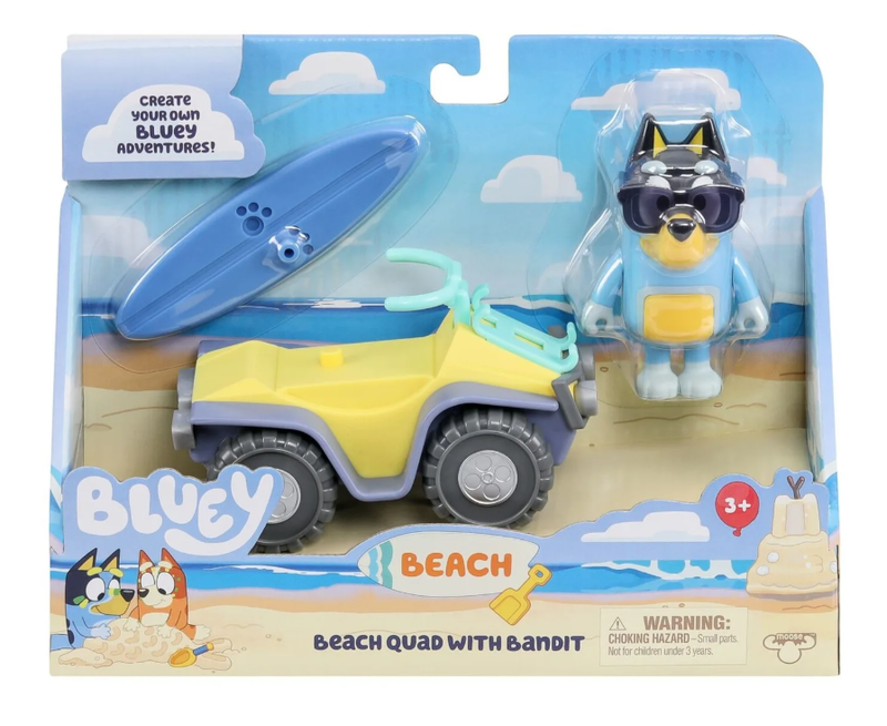 Bluey | Beach Squad with Bandit