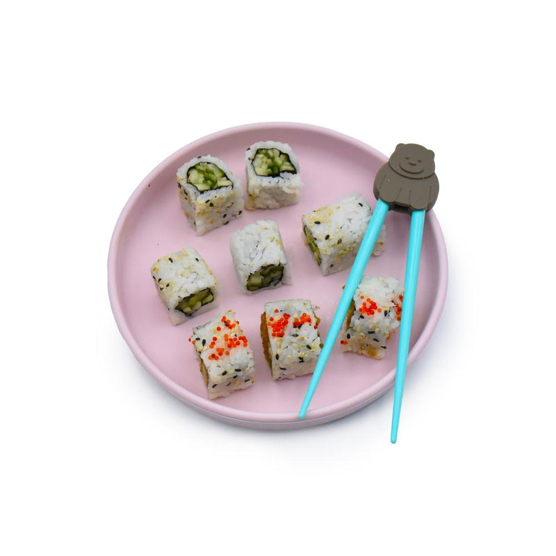 Melii Learning Chopsticks & Case - Bear