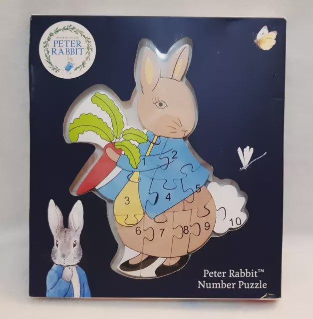 Beatrix Potter | Wooden Number Puzzle $34.99
