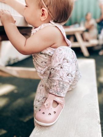 Billycart | ROSIE light pink baby girls t-bars