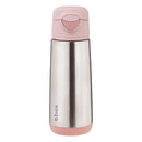 B.Box | Insulated Drink Bottle 500ml Sport Spout-Blush Crush