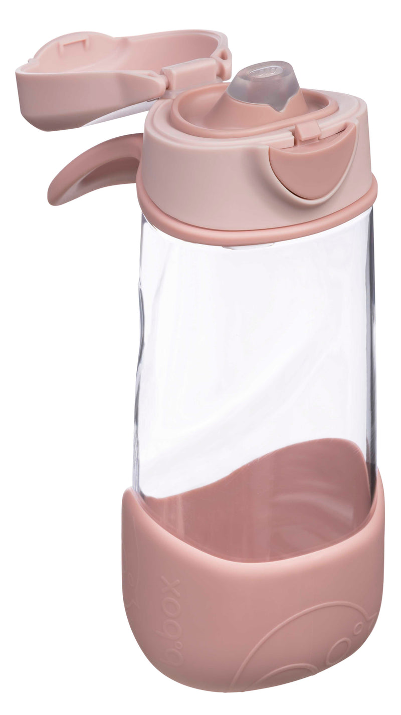 B.Box | Sport Spout Bottle 450ml-Blush Crush