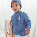 Aster & Oak | Bluestone Cable Knit Jumper