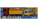 Bruder MAN TGA Construction Truck And Liebherr Excavator