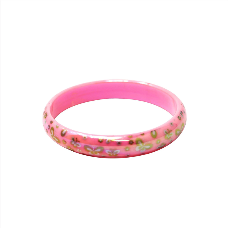 Pink Poppy - Butterfly Shimmer Bangle