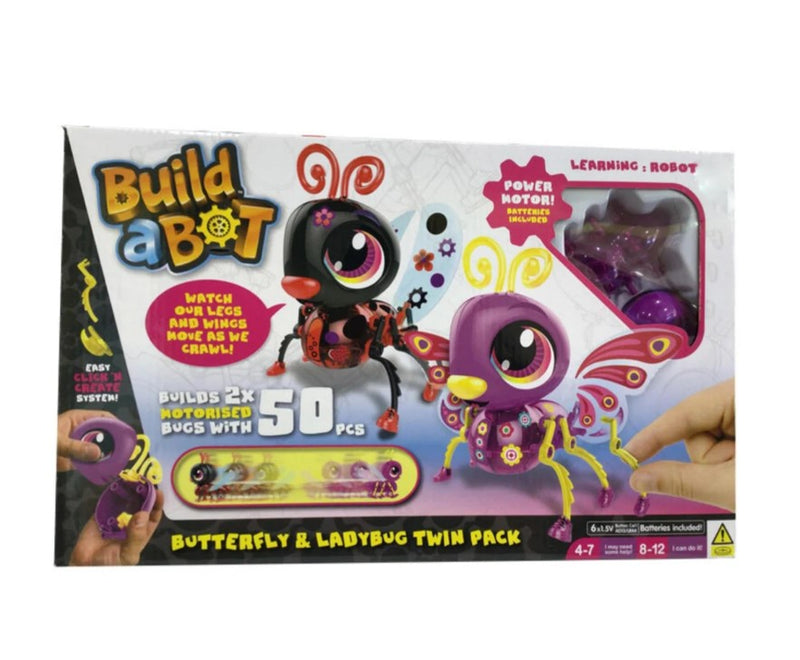 Build a Butterfly & Ladybug