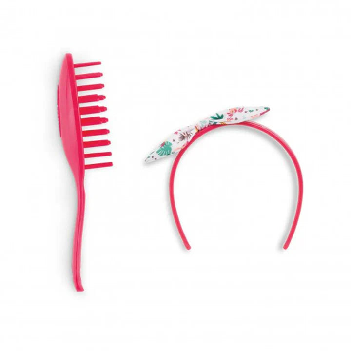 Corolle 36cm Tropicorolle Hair Brush & Headband Set Ma Corolle RRP $22.99