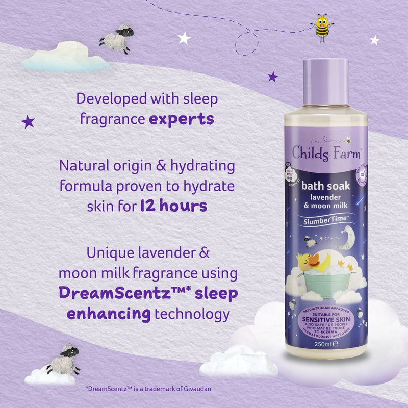 Childs Farm Lavender & Moon Milk Bath Soak