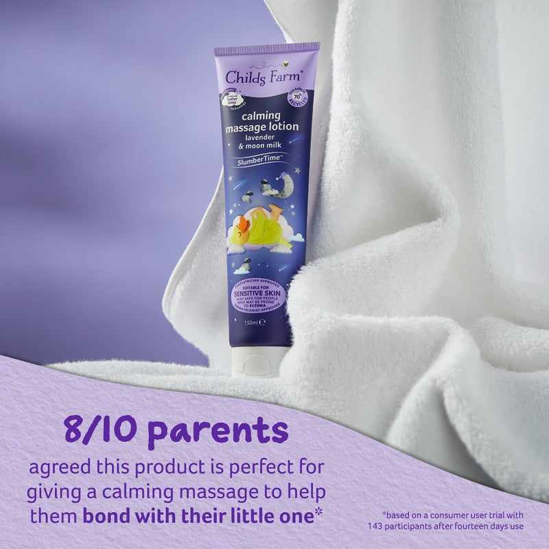 Childs Farm Calming Massage Lotion - Lavender & Moon Milk