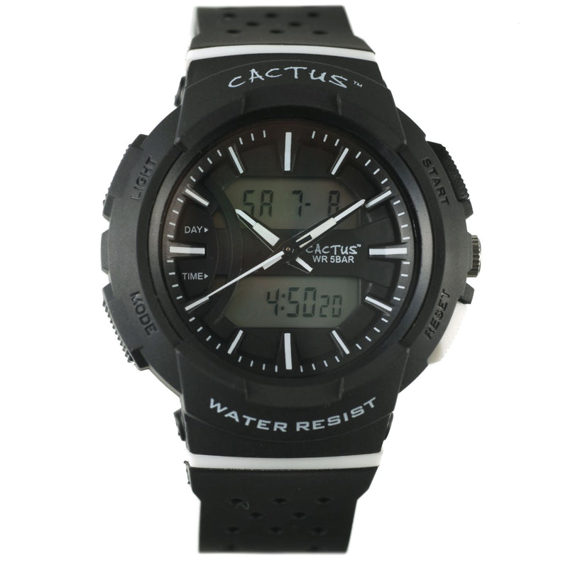 Cactus | AniDigi Kids Watch - Black CAC-142-M01