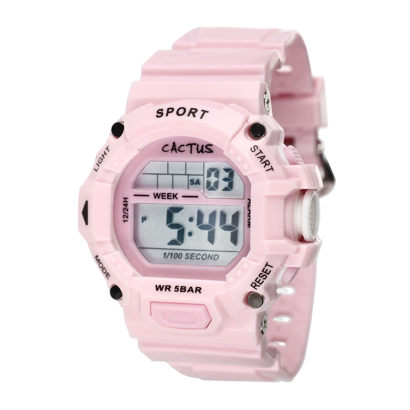 Cactus | Explorer Digital Watch - Pink 149-M05