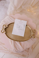 Confetti Kidz | Specialty Bow - White Organza - Clip