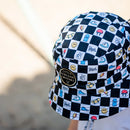 Little renegade | Reversible Bucket hat Checkmate