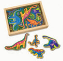 Wooden Dinosaur Magnets