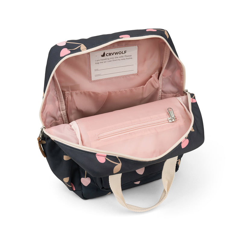 Crywolf | Mini Backpack - Cherry Hearts