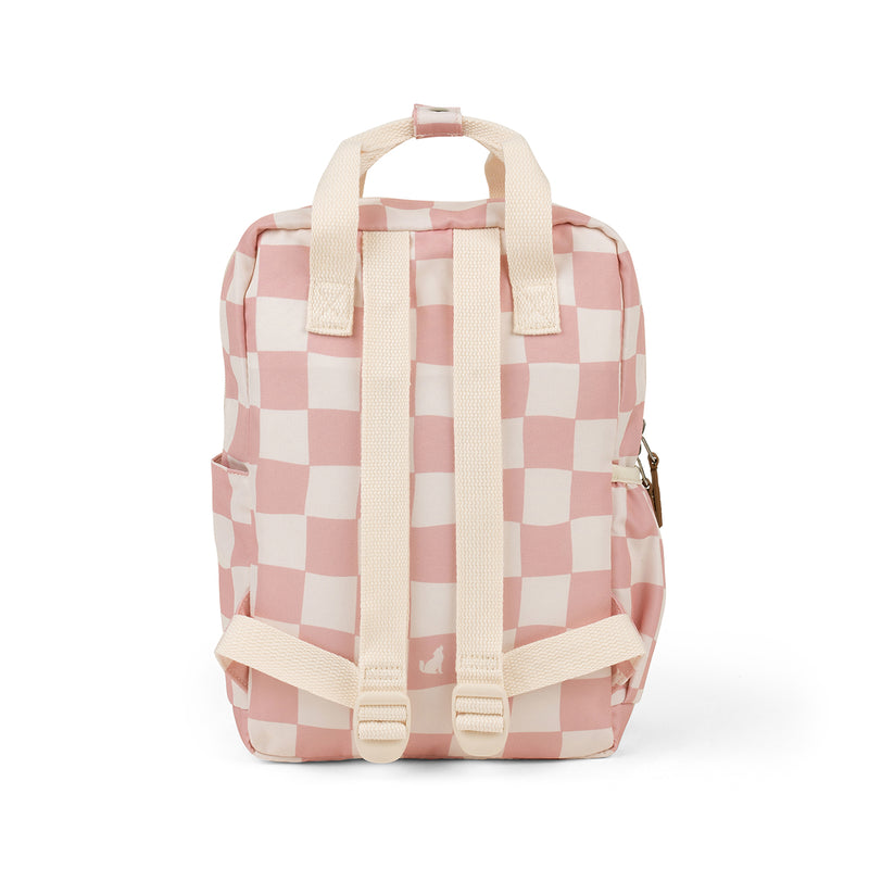 Crywolf | Mini Backpack - Pink Check
