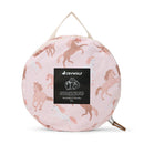 Crywolf | Packable Duffel Bag - Blush Ponies