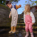 Crywolf | Rain Overalls-Rose