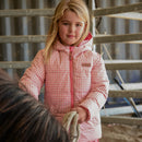 Crywolf | Reversible Eco Puffer Jacket-Rose Gingham