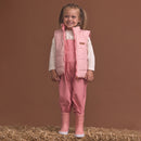 Crywolf | Reversible Eco Vest -Rose Ginham