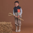 Crywolf | Reversible Yeti Vest-Ash Colourblock