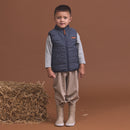 Crywolf | Reversible Yeti Vest-Ash Colourblock