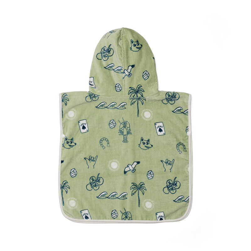 Crywolf | Baby Hooded Towel- Lucky Days