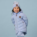 Crywolf | Eco Puffer Jacket-Periwinkle