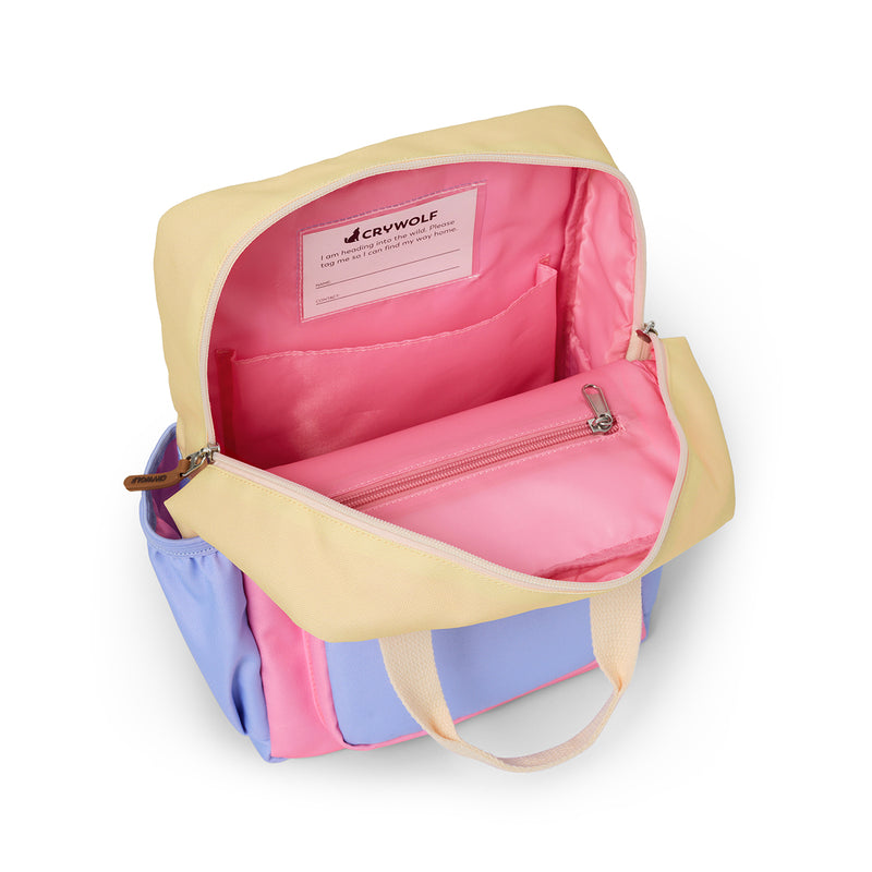 Crywolf | Mini Backpack - Pop Colourblock