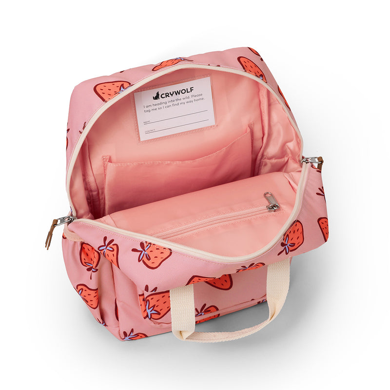 Crywolf | Mini Backpack - Strawberry Splash