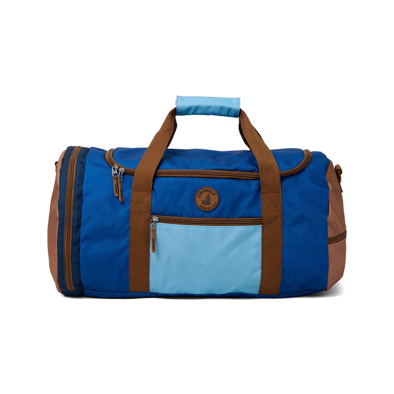 Crywolf | Packable Duffel Bag - Deep Sea Colourblock