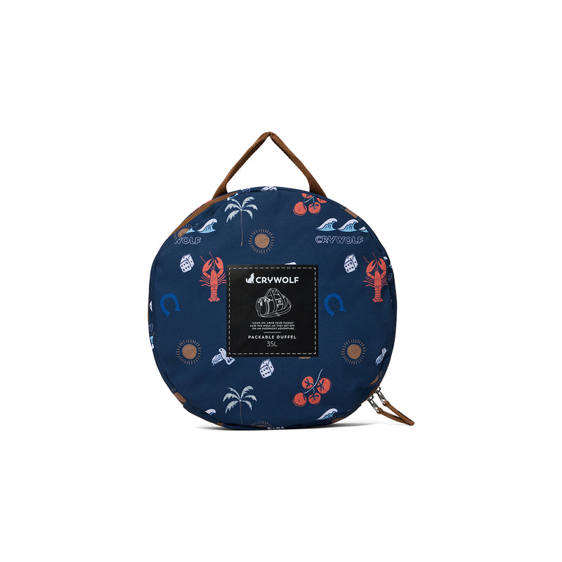 Crywolf | Packable Duffel Bag - Lucky Days