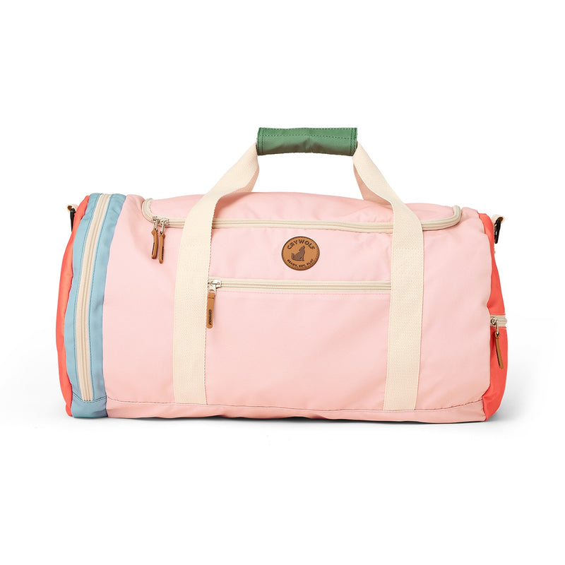 Crywolf | Packable Duffel Bag - Colour Block Sunset