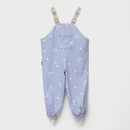 Crywolf | Rain Overalls - Floral Periwinkle