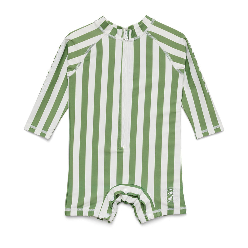 Crywolf | Baby Boys L/S Rashsuit - Coastal Stripe