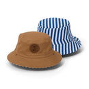 Crywolf | Reversible Bucket Hat-Deep Sea Stripe